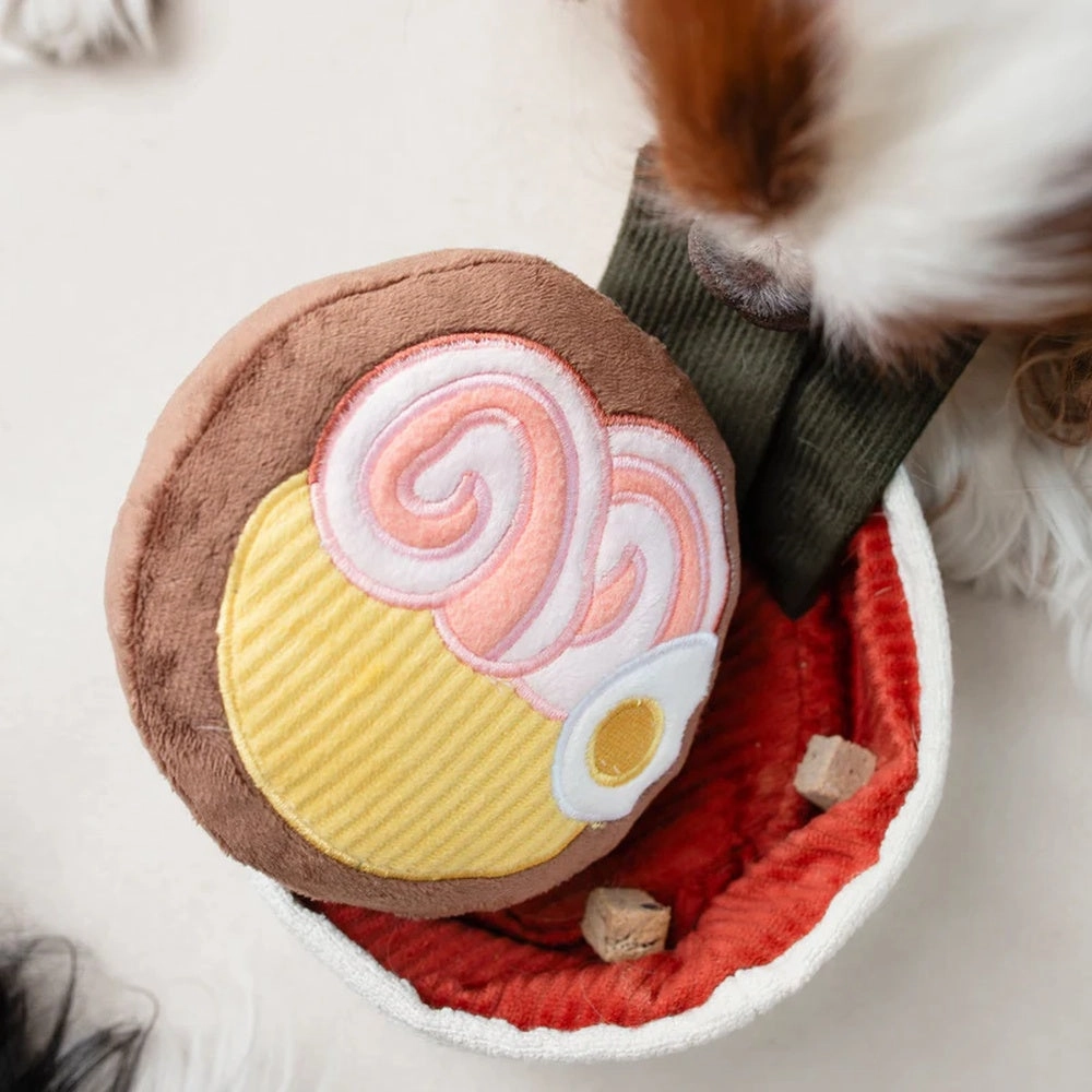 Ramen Snuffle   Squeaky Dog Toy