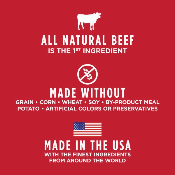 Raw Boost All Life Stages Freeze - Dried All Natural Beef Raw Mixers For Dogs