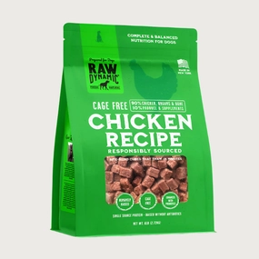RAW DYNAMIC Frozen Raw Cage Free Chicken Recipe for Dogs
