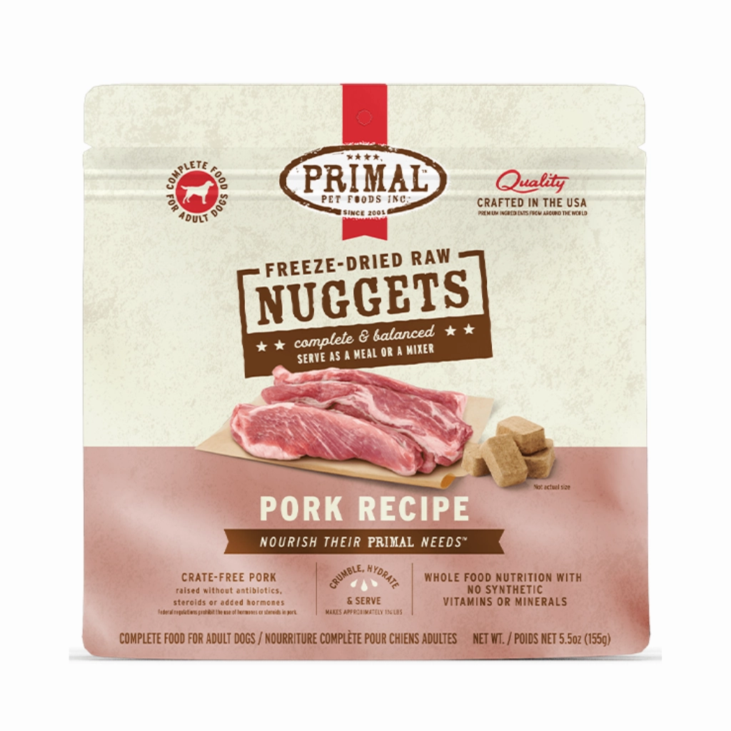 Raw Freeze-dried Pork