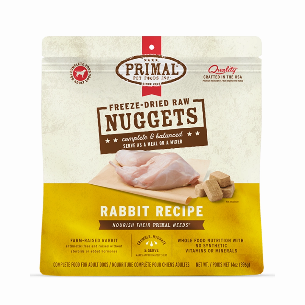 Raw Freeze-dried Rabbit