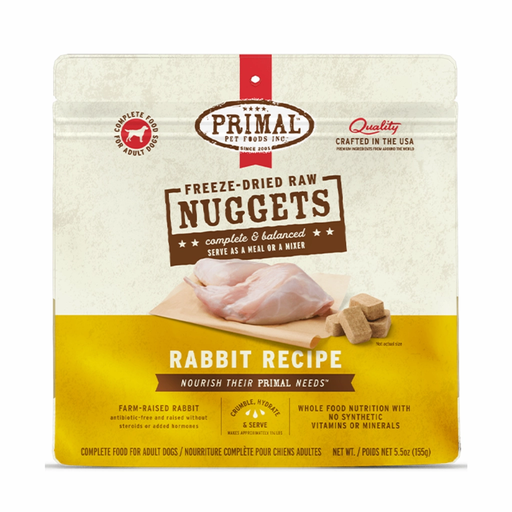 Raw Freeze-dried Rabbit