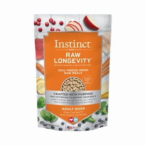 Raw Longevity Freeze Dried Raw Meals - Beef & Cod Dog Food