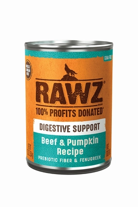 Rawz Digestive Beef and Pumpkin Pate Canned Dog Food
