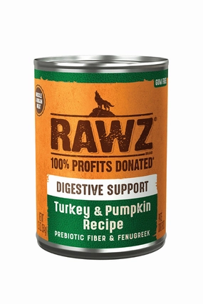 Rawz Digestive Turkey and Pumpkin Pate Canned Dog Food