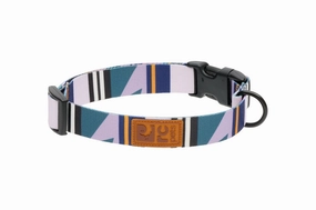RC Pets Eco Clip Collar for Dogs in Lilac Edge Pattern
