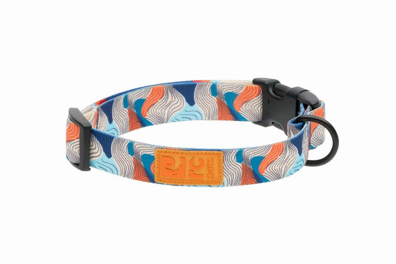 RC Pets Eco Clip Collar for Dogs in Riptide Pattern