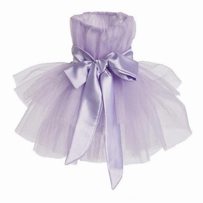 Ready For The Party Dog Dress Lavender