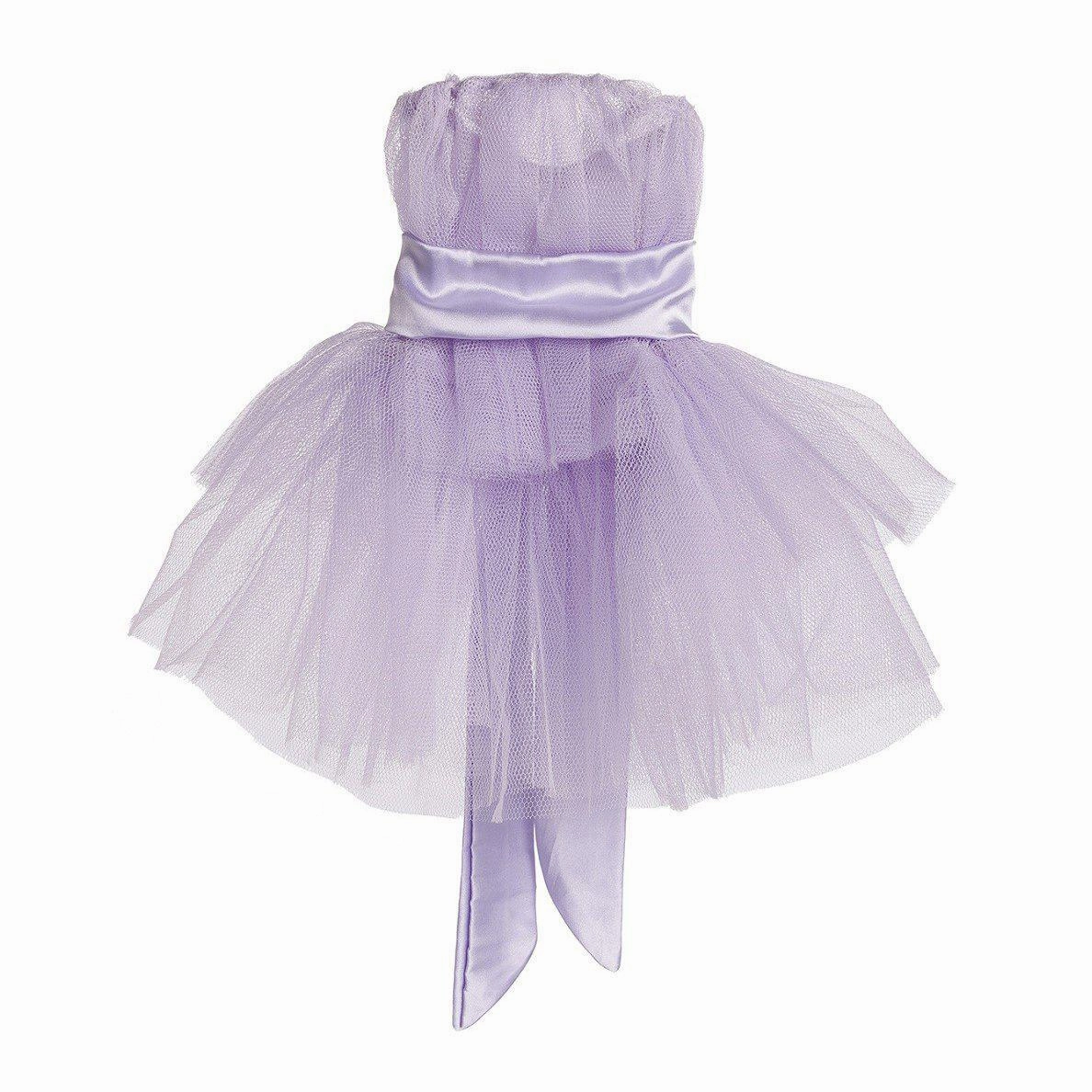 Ready For The Party Dog Dress Lavender
