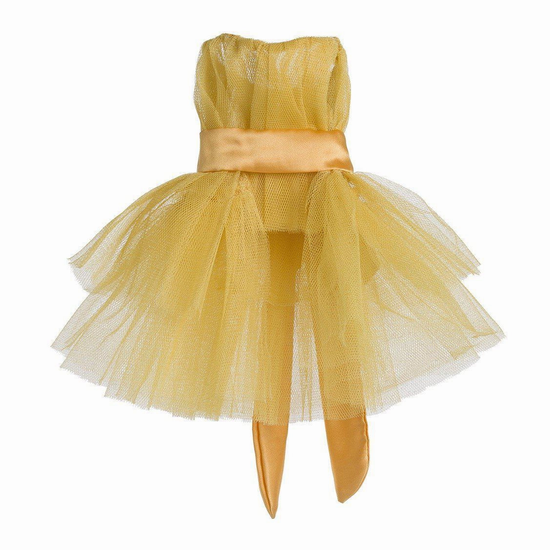 Ready For The Party Dog Dress Yellow