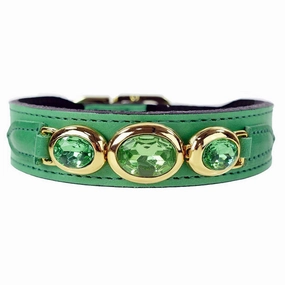 Regency Collection Dog Collar Kelly Green