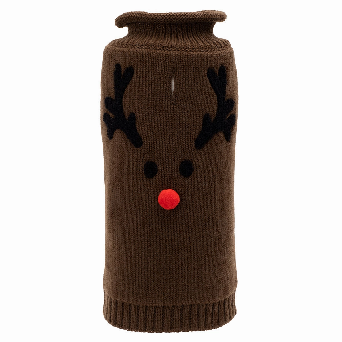 Reindeer Face Dog Sweater