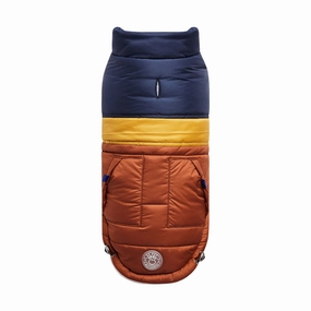 Retro Puffer Dog Jacket Hazel