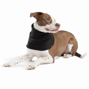 Reversible Snood Dog Neck Warmer Black/Black