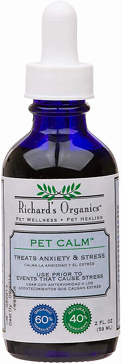 Richard's Organics Pet Calm for Dogs and Cats