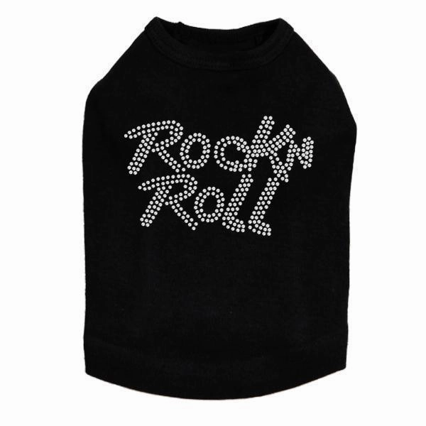 Rock 'N Roll Rhinestone Dog Tank