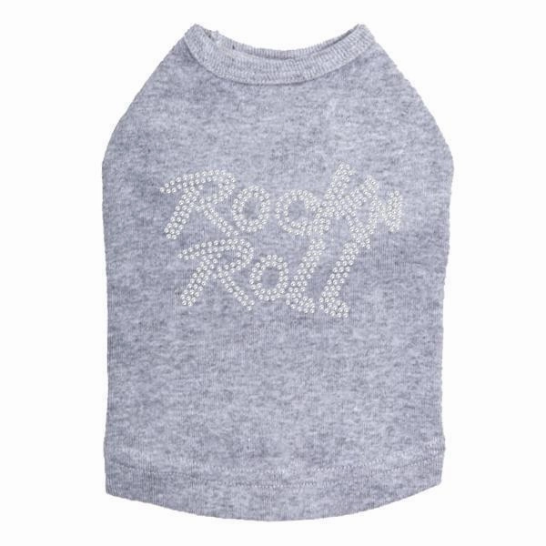 Rock 'N Roll Rhinestone Dog Tank