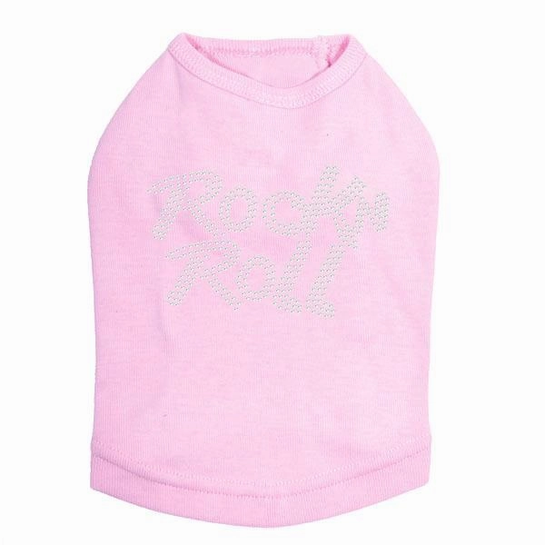 Rock 'N Roll Rhinestone Dog Tank