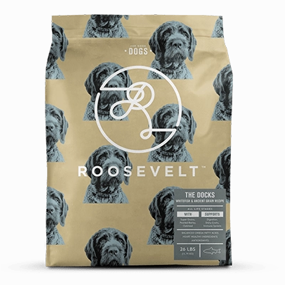 Roosevelt The Docks Whitefish & Ancient Grain Recipe Dry Dog Food