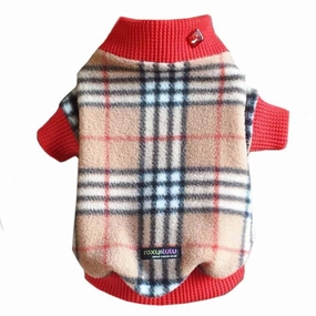 Rougeberry Long Sleeve Mock Dog Sweatshirt