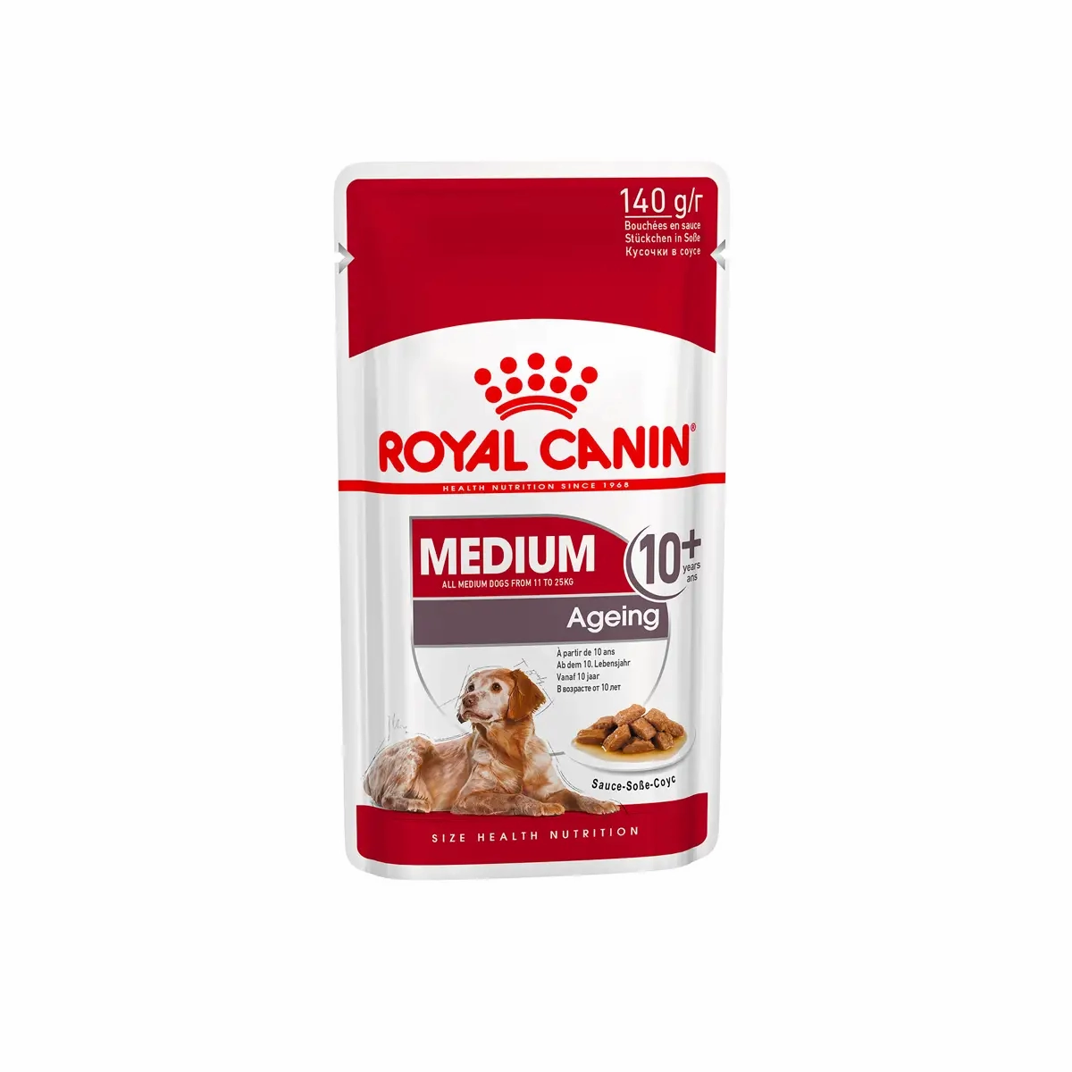 Royal Canin - Ageing 10  Medium Gravy Wet Food 140g
