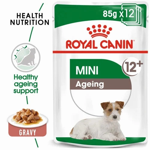 Royal Canin - Ageing 12  Mini Dog Gravy Wet Food 85g