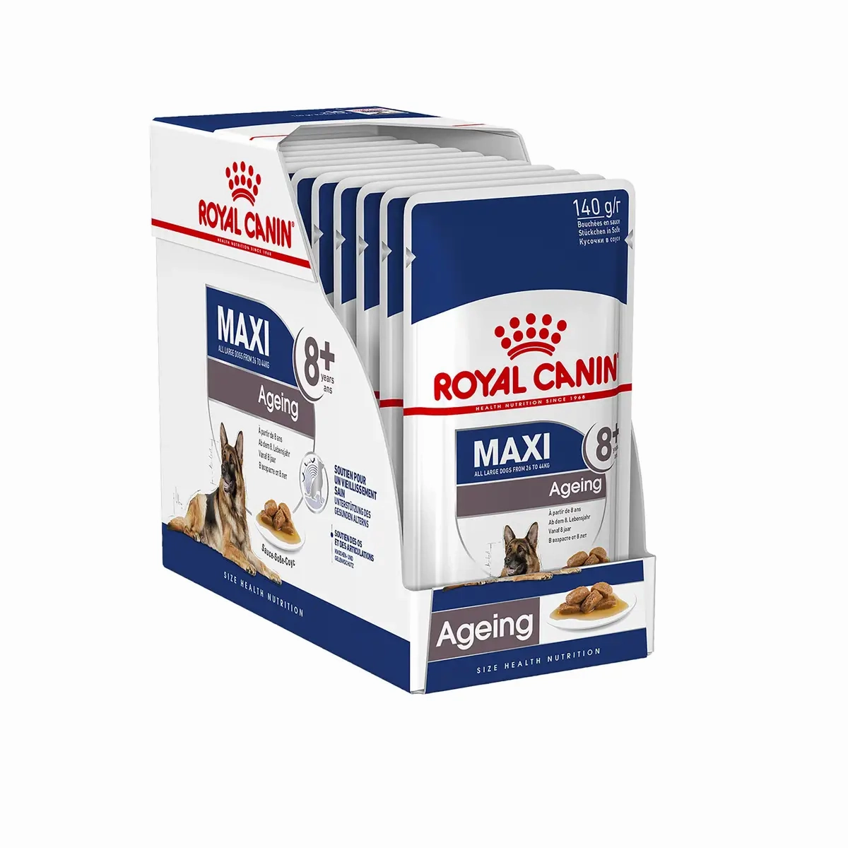 Royal Canin - Ageing 8  MAXI Gravy Wet Food 140g