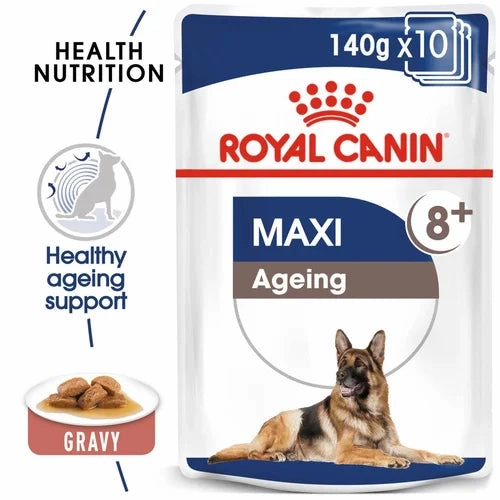 Royal Canin - Ageing 8  MAXI Gravy Wet Food 140g