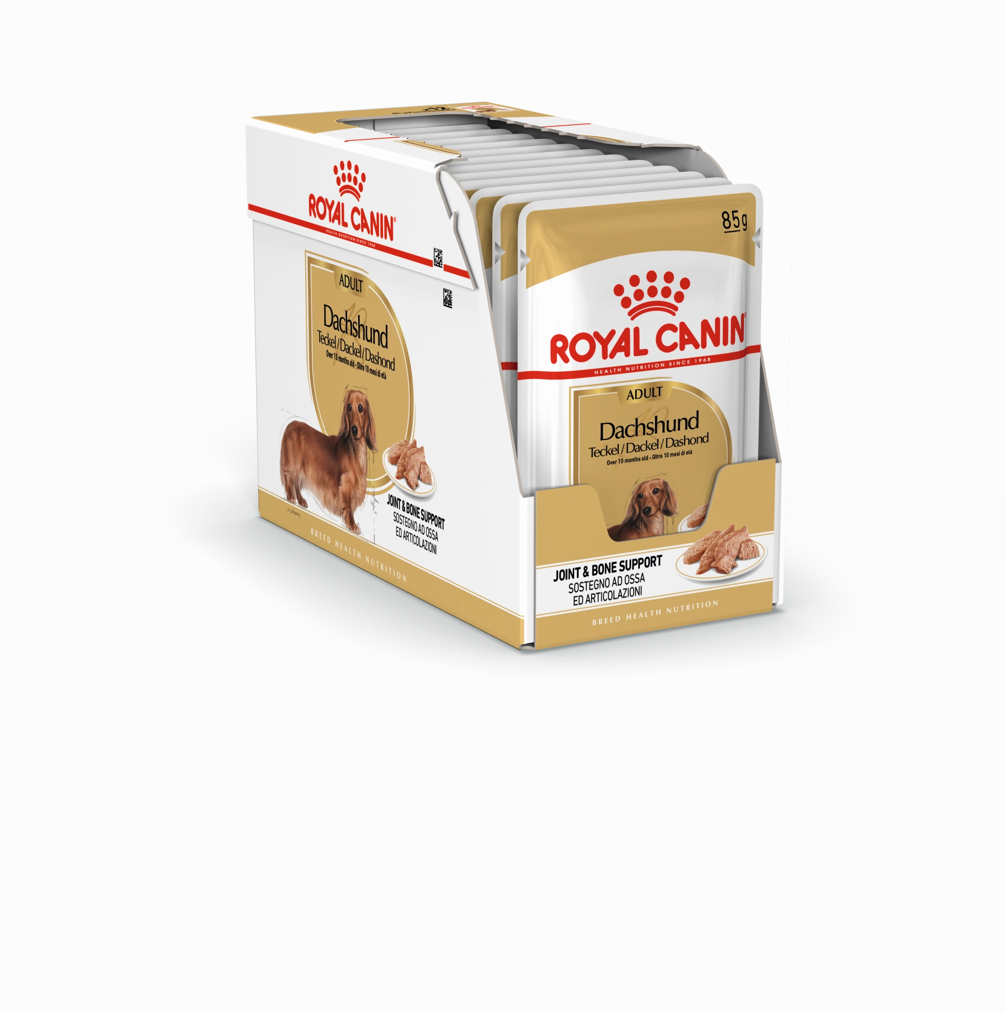 Royal Canin - Dachshund Breed Adult Dog Wet Food (85g x 12pk)