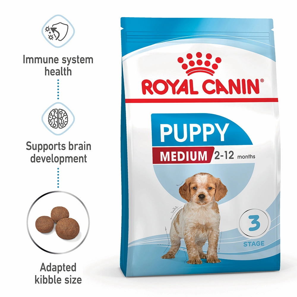 Royal Canin - Medium Puppy Dog Dry Food (15kg)