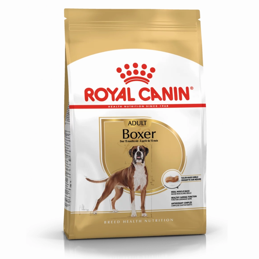Royal Canin Boxer Dry Food and Maxi Adult Dog Wet Food Combo