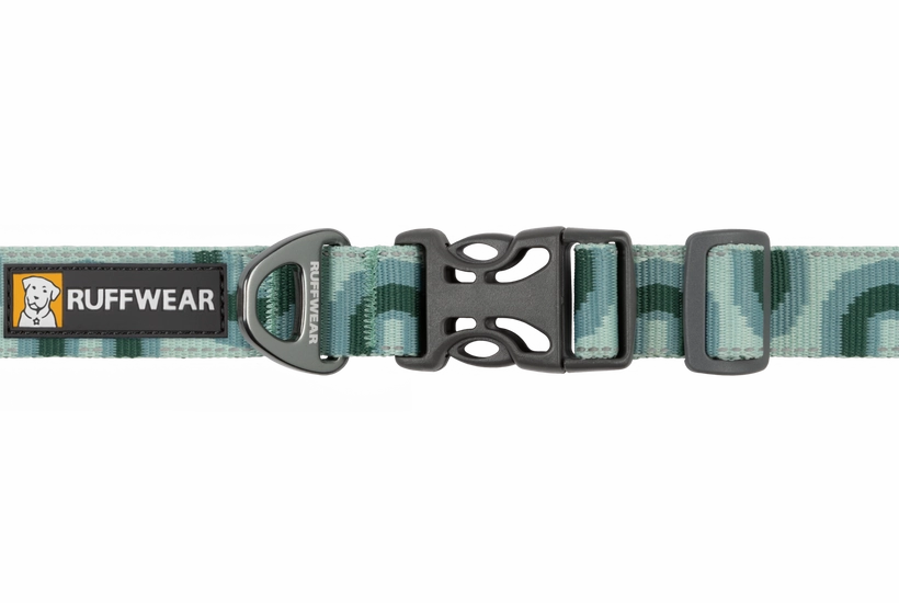 Ruffwear Crag Dog Collar in Grassy Oxbow