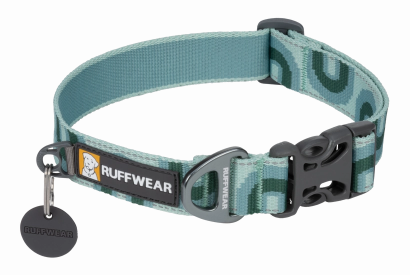 Ruffwear Crag Dog Collar in Grassy Oxbow