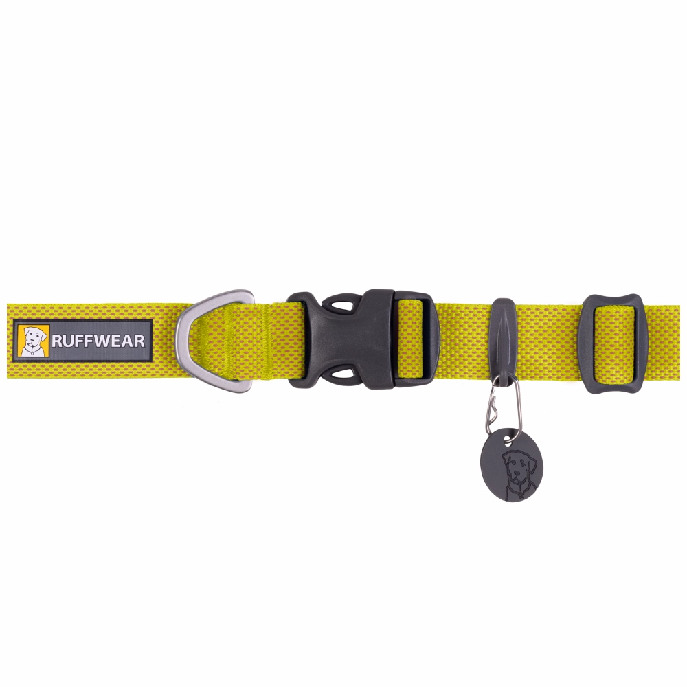 Ruffwear Hi & Light Lightweight Collar for Dogs (Lichen Green)