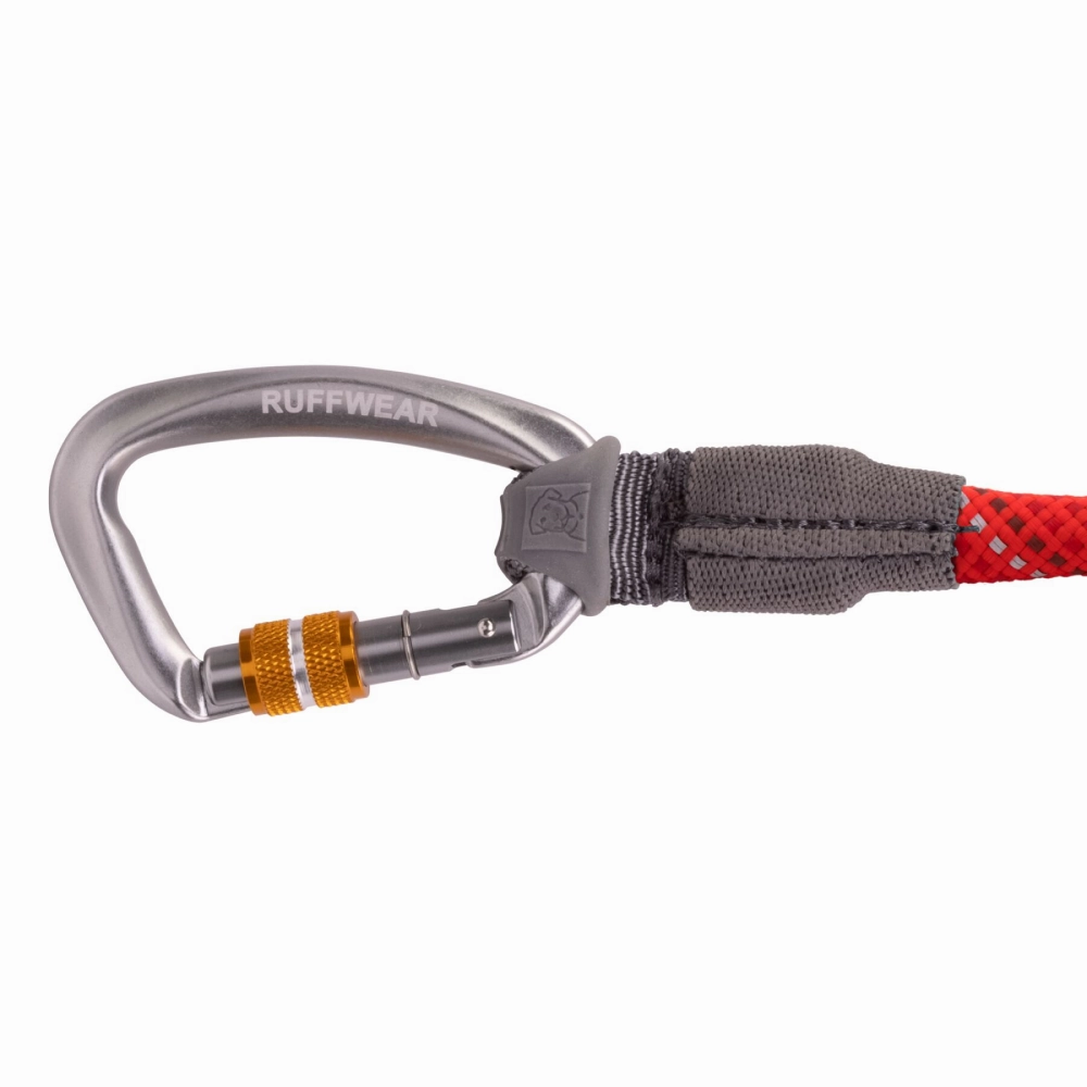 Ruffwear Knot a Leash Rope Leash for Dogs (Red Sumac)