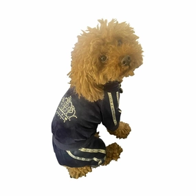 Run Run Run Dog Track Suit Navy