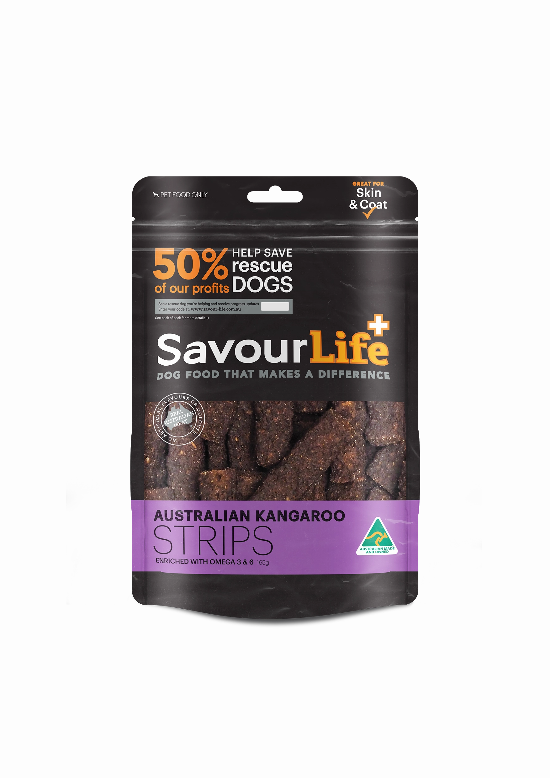 SavourLife - Australian Kangaroo Strips (165g)