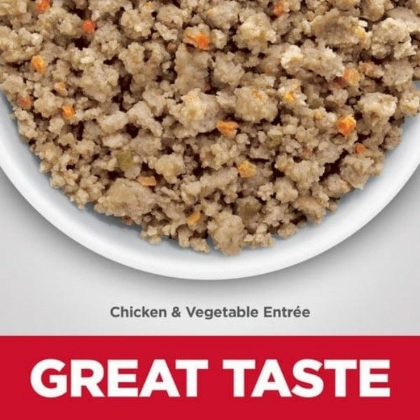 Science Diet Sensitive Skin & Stomach Chicken & Vegetables Entree Adult Canned Dog Food, 12.8oz