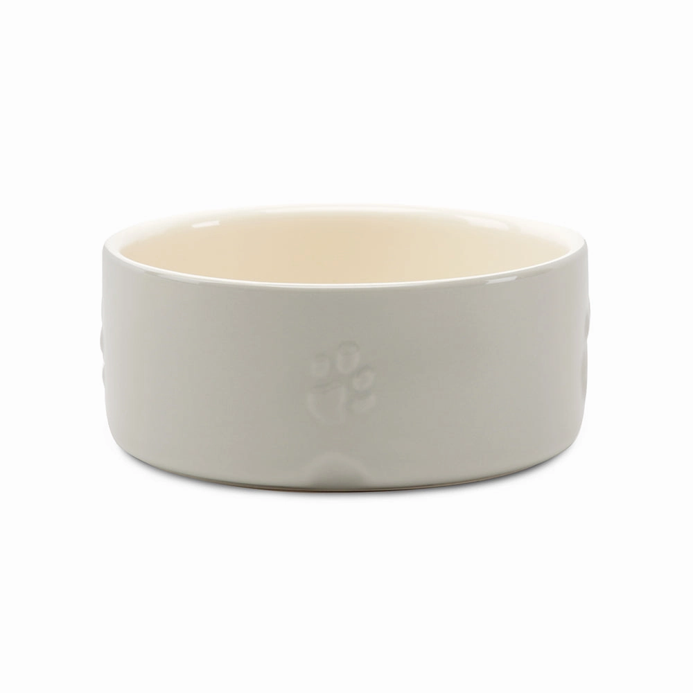 Scruffs - Icon Pet Food Bowl Light Grey (19cm)