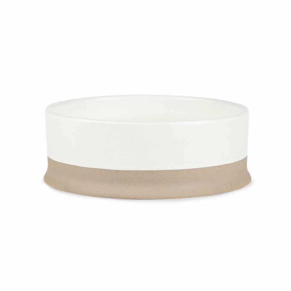Scruffs - Scandi Non Tip Pet Bowl Cream (14cm)