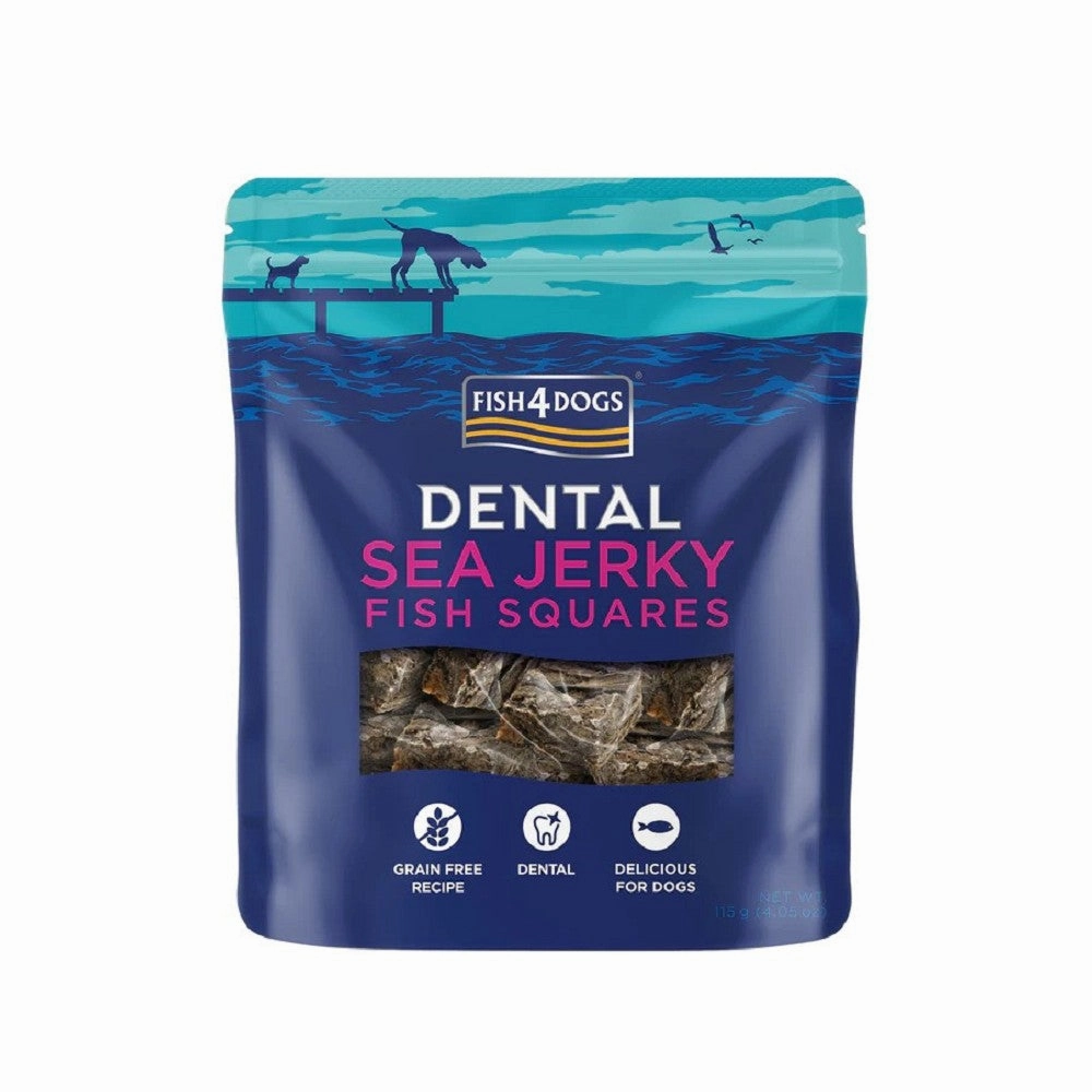 Sea Jerky Fish Squares Dog Treats