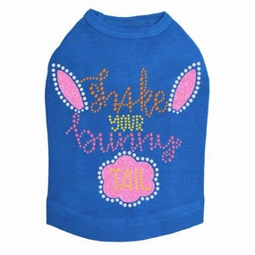 Shake Your Bunny Tail Rhinestone Dog Tank