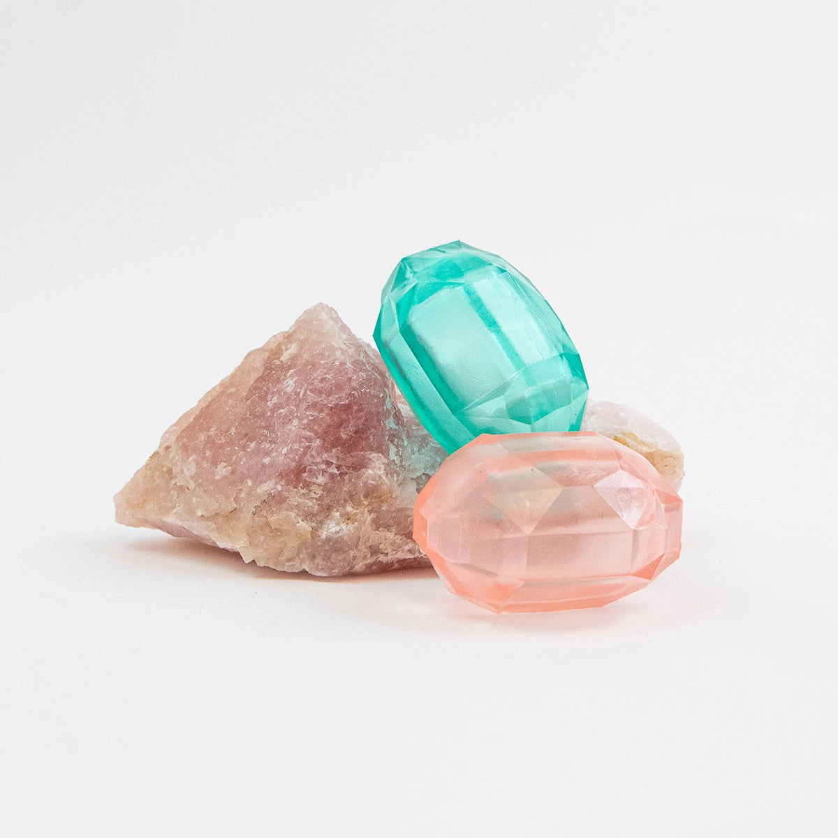 Shine On Gem Enrichment Dog Toy Rose Quartz