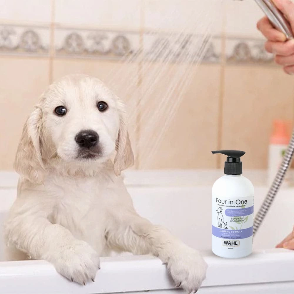 Signature Grain Zero Chicken Gravy Adult Wet Food, Wahl Lavender Chamomile Shampoo, JerHigh Carrot Sticks Dogs Combo