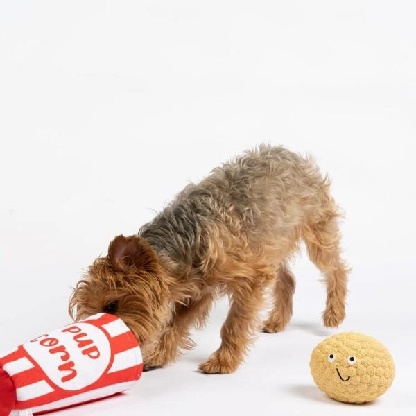 Silver Paw Pupcorn Dog Toy