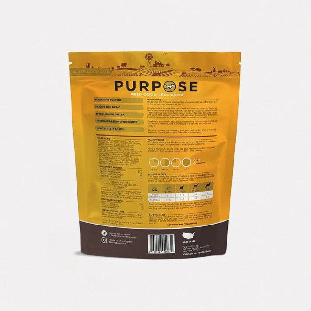 Single Protein Duck & Veggie Freeze Dried Dog Food