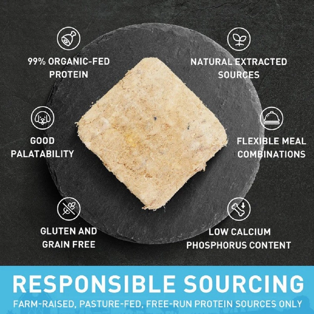 Single Protein Fish & Veggie Freeze Dried Dog Food