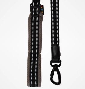 Skatrs Adventure in Style & Comfort Eclipse Leash for Dogs and Cats (Black)