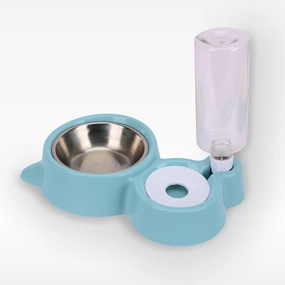 Skatrs Automatic Water Dispenser and Food Bowl for Dogs and Cats
