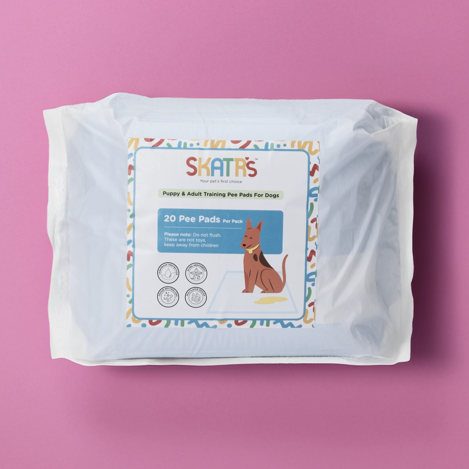 Skatrs Training Pee Pads for Dogs and Cats (45x60cm)